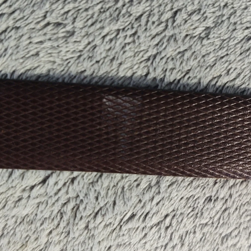 Lejon Genuine Leather Snakeskin Belt Sz 38